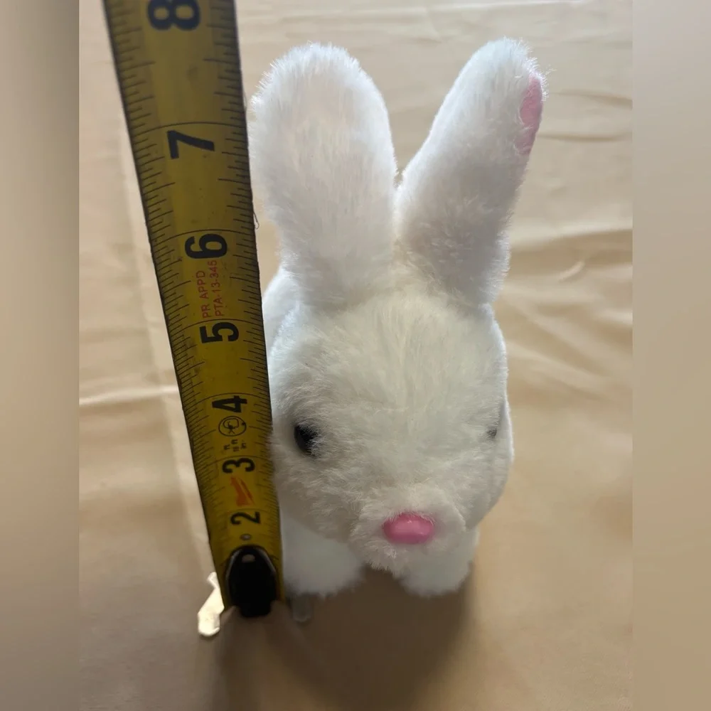 Interactive White‎ Bunny Plush Toy